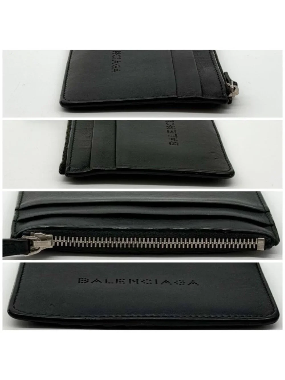 Balenciaga Fragment Case Perforated Everyday Coin Purse